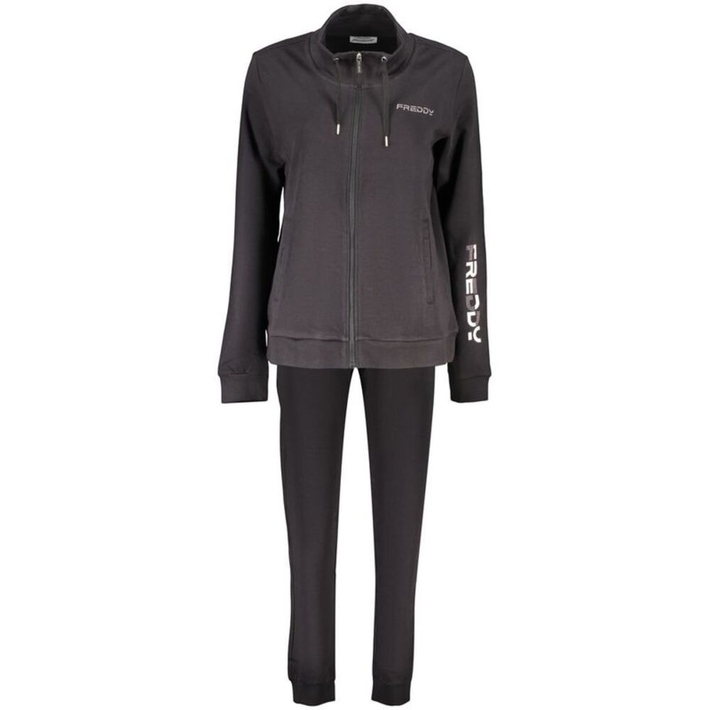 Freddy Black Cotton Women's Women's Sweatshirt